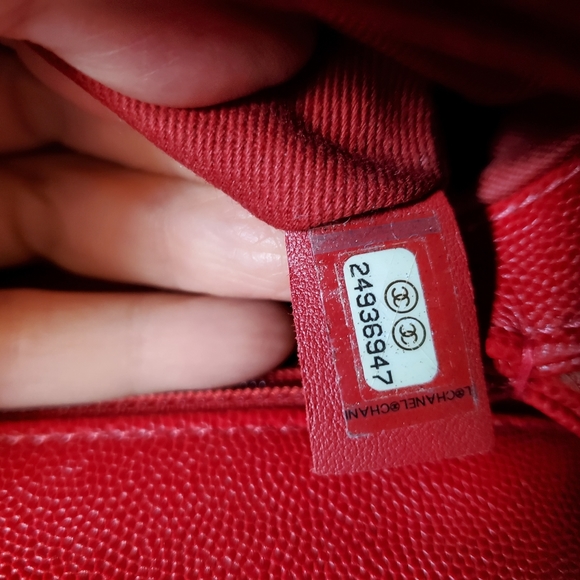 Chanel coco handle red caviar gold hw mini bag - Picture 3 of 15